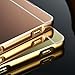 For Sony Xperia Z2 Case,JANDM Luxury Aluminum Ultra-thin Acrylic Mirror Metal Case Cover for Sony Xperia Z2 (Gold)