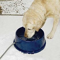 K&H Manufacturing Thermal-Bowl Blue 96 Oz. 25 Watts
