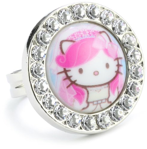 TARINA TARANTINO “Hello Kitty Pink Head” Bridal Cocktail Ring