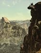 Glacier Point in Yosemite Valley, 1898 - Exceptional 16x20-inch print of vintage color photochrome from the Library of Congress Collection