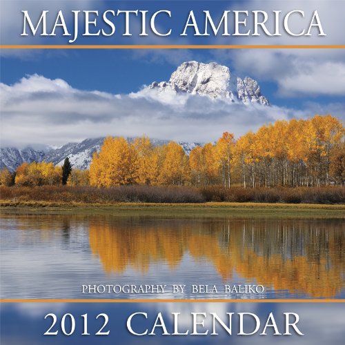 2012 Majestic America Wall calendar