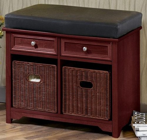 Baskets Black Leather,