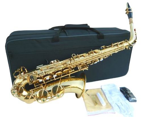 Anaxa Brass Alto Saxophone Sax w/case-Approved+Warranty