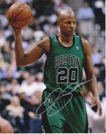 Ray Allen Autographed/Hand Signed Boston Celtics 8x10 Photo