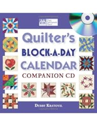 Quilters Block-a-Day Calendar Companion CD