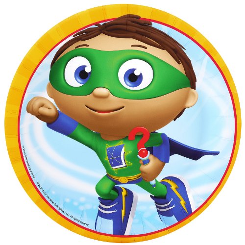 Super Why! Dessert Plates Party Supplies