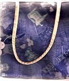 Girl's Purple Linen Tote