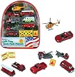 Fire Rescue Vehicles Backpack Playset