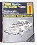 Ford Tempo and Mercury Topaz 1984 Thru 1993 Gasoline Engine Models Automotive Reapair Manual (Haynes, 1418)