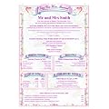 Day In History You Were Married Anniversary Wedding Gift Print - Doves