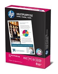 HP Multipurpose Copy/Laser/Inkjet Paper, 96 Brightness, 20 lb, Letter Size (8.5 x 11), 500 Sheets (11200-0)