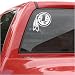 Washington Redskins 8x8 White Logo Decal