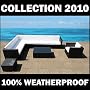 XXL WICKER RATTAN LOUNGE GARDEN FURNITURE - 20 Pieces