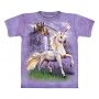 Unicorn Castle T-Shirt 100% Cotton Short Sleeve Shirt in Youth, Teen, and Adult Sizes