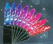 Set of 35 LED Colorwave M5 Christmas Lights Changes Blue to Red - Green Wire