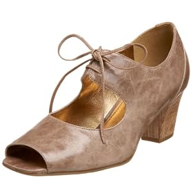 ECCO Women's Guang Zhou Lace Up Peep Toe