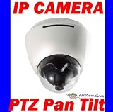 PTZ Pan Tilt Zoom Network IP Camera, 2 Two Way Audio, Dome camera option, Mpeg4, Video, Audio, Color