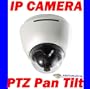 PTZ Pan Tilt Zoom Network IP Camera, 2 Two Way Audio, Dome camera option, Mpeg4, Video, Audio, Color