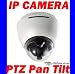 Photo : PTZ Pan Tilt Zoom Network IP Camera, 2 Two Way Audio, Dome camera option, Mpeg4, Video, Audio, Color