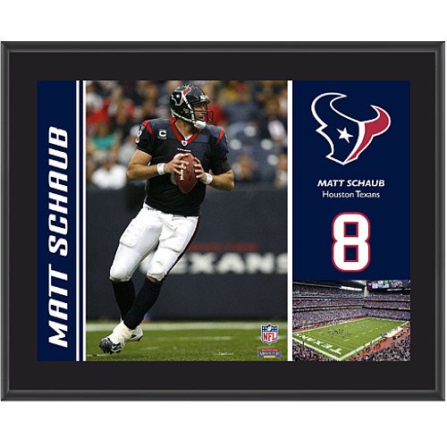 Mounted Memories Houston Texans Matt Schaub 10.5 x 13 Sublimated Plaque