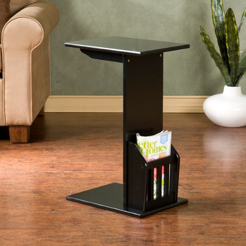 Black Magazine Snack Table x 11D)