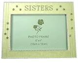 * Beautiful  Sisters  Jewel & Ivory Effect Photo Picture Frame Gift *