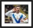 Roberto Baggio Brescia Framed 8x10 Photograph