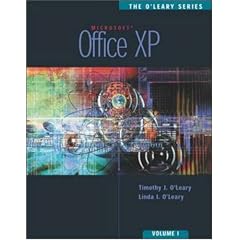 O'Leary Office XP Vol I Enhanced w/ Student Data CD (O'Leary S.)