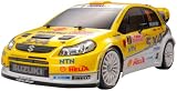 1/10電動RCカーシリーズ No.408 RCC スズキ SX4 WRC TT-01-E ライト付き