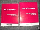 2007 Hyundai Elantra Service Shop Repair Manual Set 07 (2 volume set)