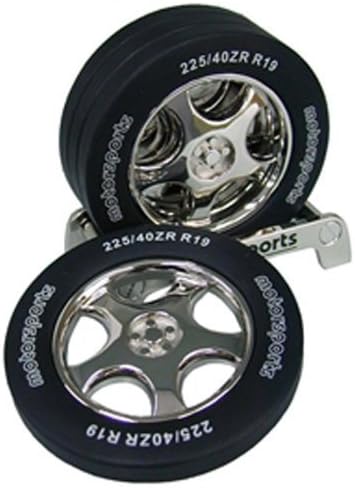 Asfine Wheel Coaster Set (4 Peices, 1 Stand) by ASFINE