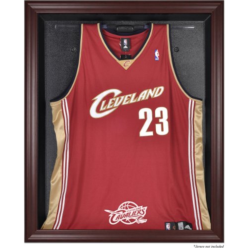 Mounted Memories Cleveland Cavaliers Mahogany Framed Team Logo Jersey Display Case (Jersey Not Included)