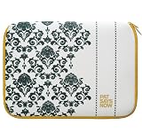 Pat Says Now Louis XIV Notebooktasche bis 33,78 cm (13 Zoll) schwarz/wei&szlig;/gold