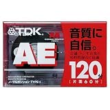TDK｜TDK オーディオテープ AE 120分 AE-120G