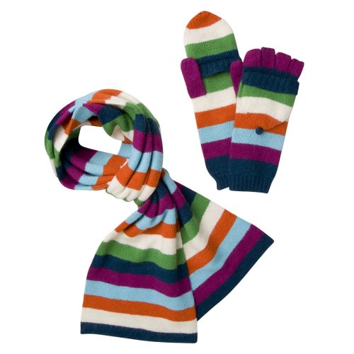 Merona Muffler and Glove Set - Multicolor