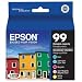 Epson 99 Color Multipack with Cyan, Magenta, Yellow, Light Cyan, and Light Magenta Ink Cartridges for the Epson Artisan 700 and Artisan 800 Printers