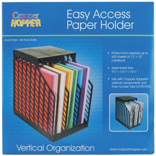 Advantus Cropper Hopper Easy Access Paper Holder, 