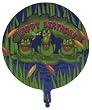 Frogs Happy Birthday 18" Mylar Balloon