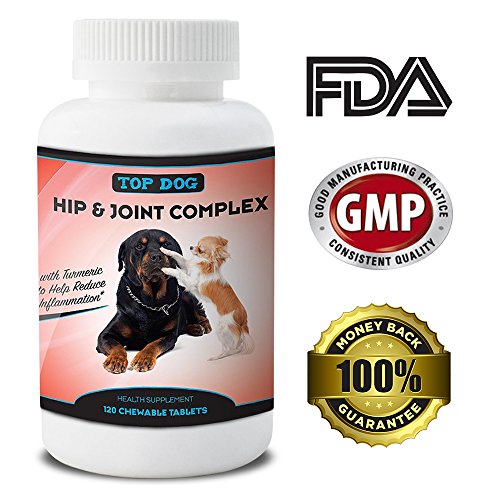 Dog Arthritis Supplement with Chondroitin Glucosamine MSM Turmeric