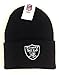 NFL Oakland Raiders Black Cuffed Beanie Hat