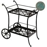 Windham Castings Catalina Tea Cart Frame Only, Grecian Green