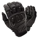 Olympia 715 Xtreme Gel Black Large Motorcycle Sport Gloves