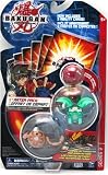 Bakugan Battle Brawlers Starter Pack (3 Bakugan and 3 Metal Cards)