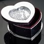 Godinger HEART JEWELRY BOX STONES/LID