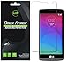 [3-Pack] Dmax Armor® LG Power / LG Risio Screen Protector Anti-Bubble High Definition Clear Shield - Lifetime Replacements Warranty- Retail Packaging