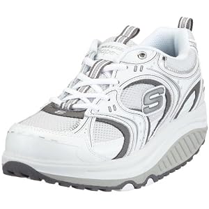 Buy Skechers Ladies Shape Up-Power Pressed Fitness Walking Shoe by Skechers