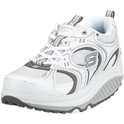 Skechers Women's Shape Ups - Power Pressed Fitness Walking Shoe
