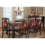 Faux Holiday Wreath Chair Decoration With Hook by Collections Etc ~ Mallory Lane