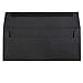 JAM PAPER #10 Business Premium Envelopes - 4 1/8 x 9 1/2 - Black Linen - 25/Pack