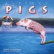 Playful Pigs 2009 Standard 12"x12" Wall Calendar